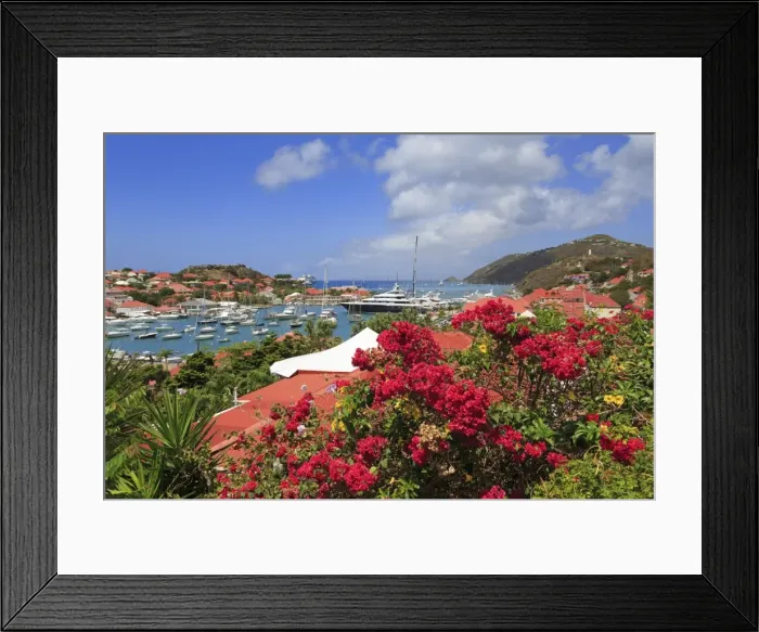 Framed Print : Gustavia, St. Barthelemy (St. Barts), Leeward Islands, West Indies, Caribbean, Central America Framed Print : Gustavia, St. Barthelemy (St. Barts), Leeward Islands, West Indies, Caribbean, Central America