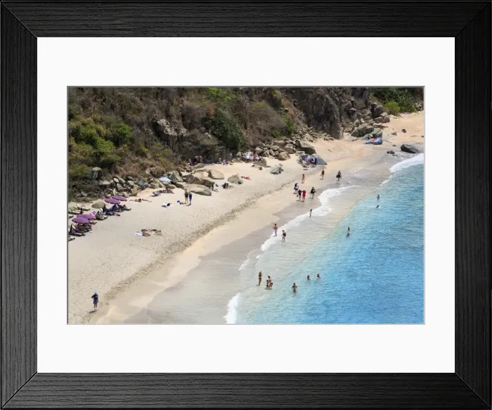 Framed Print : Shell Beach in Gustavia, St. Barthelemy (St. Barts), Leeward Islands, West Indies, Caribbean, Central America Framed Print : Shell Beach in Gustavia, St. Barthelemy (St. Barts), Leeward Islands, West Indies, Caribbean, Central America