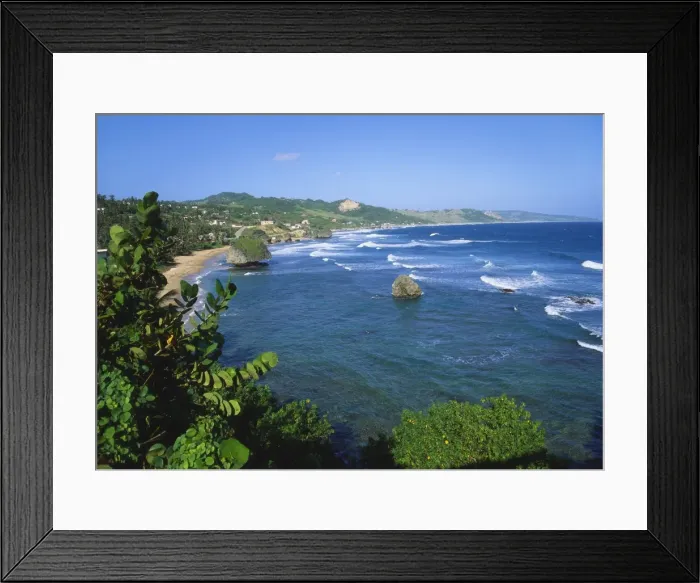 Framed Print : Bathsheba Coastline, Barbados East Coast Framed Print : Bathsheba Coastline, Barbados East Coast