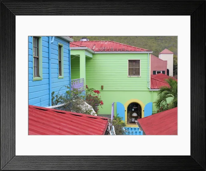 Framed Print : Wharfside Village in Cruz Bay, St. John, United States Virgin Islands, West Indies, Caribbean, Central America Framed Print : Wharfside Village in Cruz Bay, St. John, United States Virgin Islands, West Indies, Caribbean, Central America