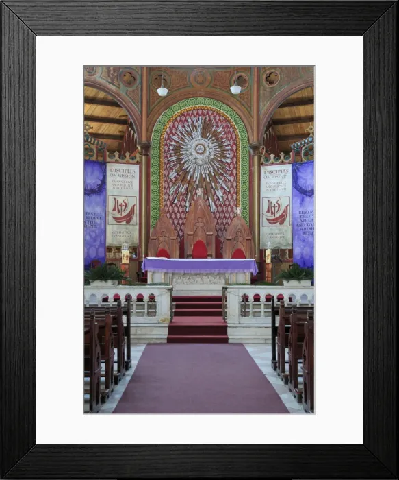 Framed Print : Cathedral of the Immaculate Conception, Castries, St. Lucia, Windward Islands, West Indies, Caribbean, Central America Framed Print : Cathedral of the Immaculate Conception, Castries, St. Lucia, Windward Islands, West Indies, Caribbean, Central America