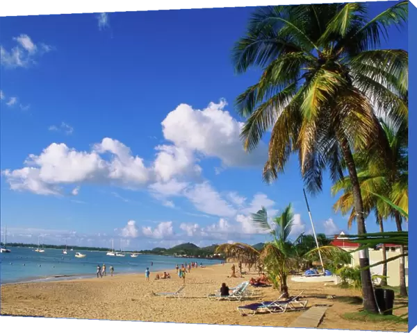Reduit Beach, Rodney Bay, St Lucia, Caribbean