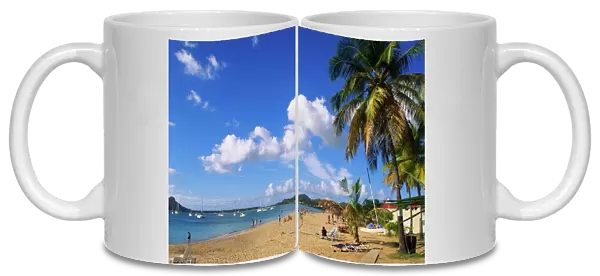 Reduit Beach, Rodney Bay, St Lucia, Caribbean
