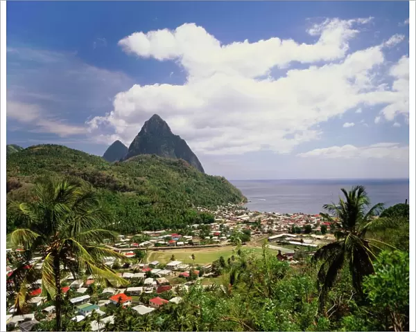 Soufriere, St Lucia, Caribbean