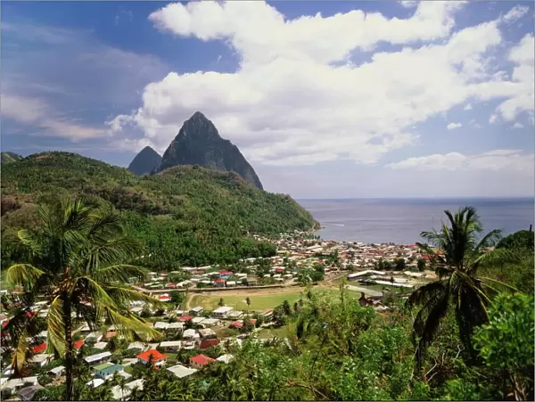 Soufriere, St Lucia, Caribbean