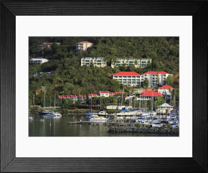Framed Print : Wickhams Marina in Road Town, Tortola, British Virgin Islands, West Indies, Caribbean, Central America Framed Print : Wickhams Marina in Road Town, Tortola, British Virgin Islands, West Indies, Caribbean, Central America