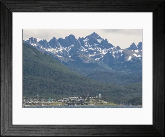 Framed Print : Puerto Wlliams, Beagle Channel, Tierra del Fuego, Chile, South America Framed Print : Puerto Wlliams, Beagle Channel, Tierra del Fuego, Chile, South America