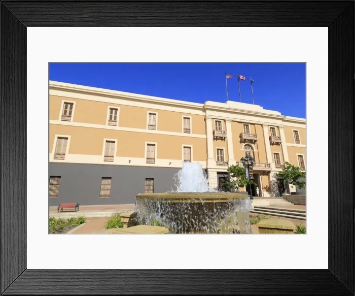 Framed Print : Ballaja Barracks in Old San Juan, Puerto Rico, West Indies, Caribbean, Central America Framed Print : Ballaja Barracks in Old San Juan, Puerto Rico, West Indies, Caribbean, Central America