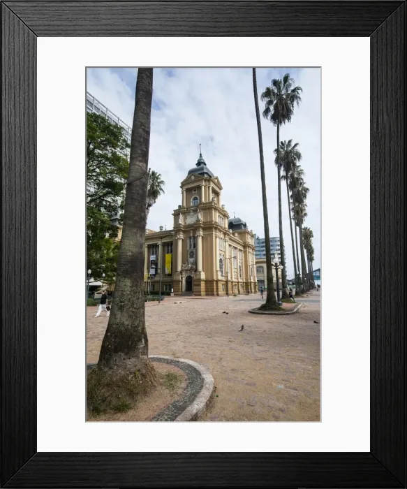 Framed Print : Rio Grande do Sul Museum of Art, Porto Alegre, Brazil, South America Framed Print : Rio Grande do Sul Museum of Art, Porto Alegre, Brazil, South America