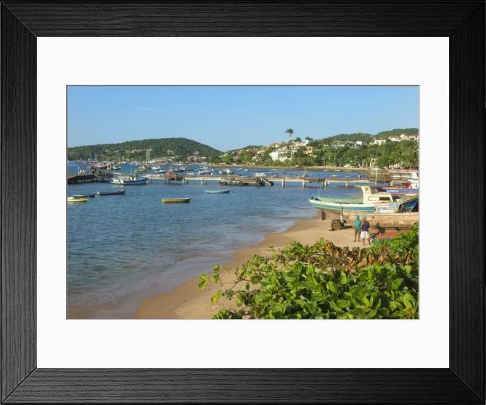 Framed Print : Praia da Armacao, Buzios, Rio de Janeiro State, Brazil, South America Framed Print : Praia da Armacao, Buzios, Rio de Janeiro State, Brazil, South America