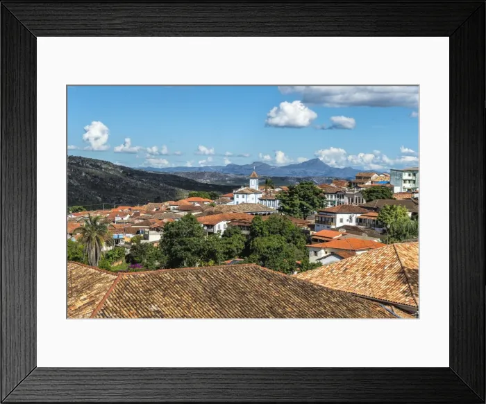 Framed Print : View over Diamantina and the Nossa Senhora do Amparo Church, Diamantina, UNESCO World Heritage Site, Minas Gerais, Brazil, South America Framed Print : View over Diamantina and the Nossa Senhora do Amparo Church, Diamantina, UNESCO World Heritage Site, Minas Gerais, Brazil, South America