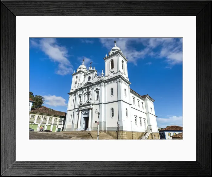 Framed Print : Santo Antonio Cathedral, Diamantina, UNESCO World Heritage Site, Minas Gerais, Brazil, South America Framed Print : Santo Antonio Cathedral, Diamantina, UNESCO World Heritage Site, Minas Gerais, Brazil, South America