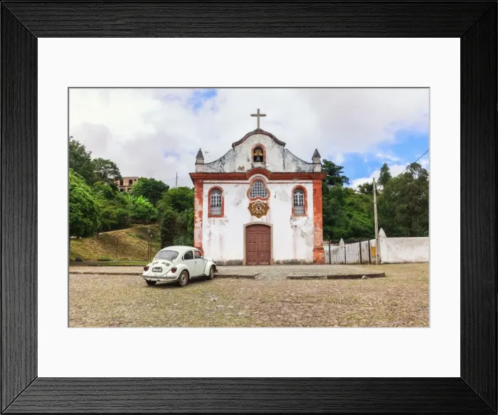 Framed Print : Nossa Senhora das Dores Chapel, Ouro Preto, UNESCO World Heritage Site, Minas Gerais, Brazil, South America Framed Print : Nossa Senhora das Dores Chapel, Ouro Preto, UNESCO World Heritage Site, Minas Gerais, Brazil, South America