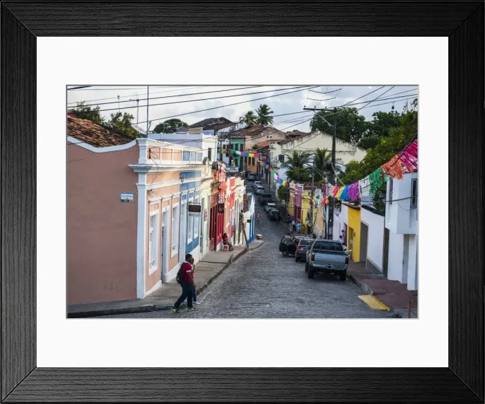 Framed Print : The historical town of Olinda, UNESCO World Heritage Site, Pernambuco, Brazil, South America Framed Print : The historical town of Olinda, UNESCO World Heritage Site, Pernambuco, Brazil, South America