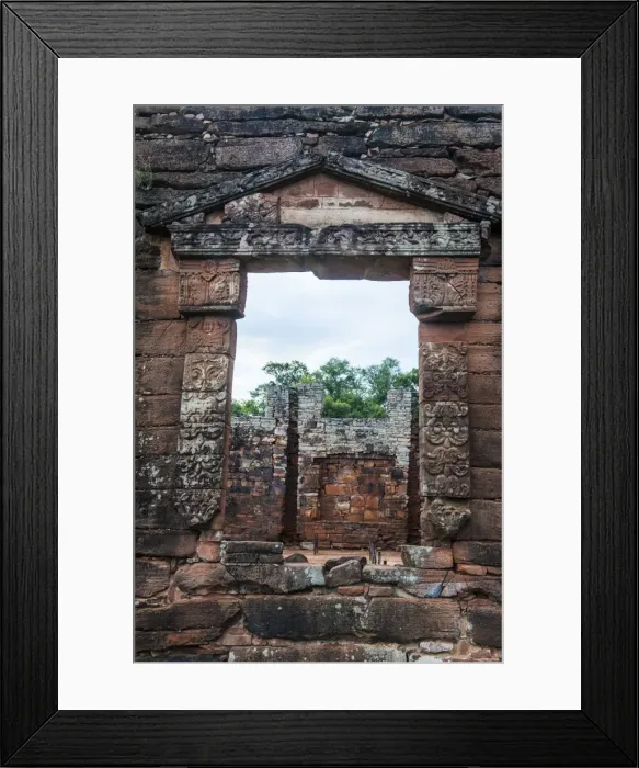 Framed Print : The Mission of San Ignacio Mini, UNESCO World Heritage Site, Argentina, South America Framed Print : The Mission of San Ignacio Mini, UNESCO World Heritage Site, Argentina, South America