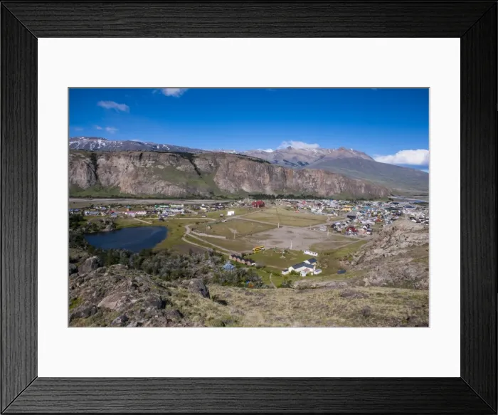 Framed Print : Panorama of El Chalten, Los Glaciares National Park, UNESCO World Heritage Site, Santa Cruz Province, Patagonia, Argentina, South America Framed Print : Panorama of El Chalten, Los Glaciares National Park, UNESCO World Heritage Site, Santa Cruz Province, Patagonia, Argentina, South America