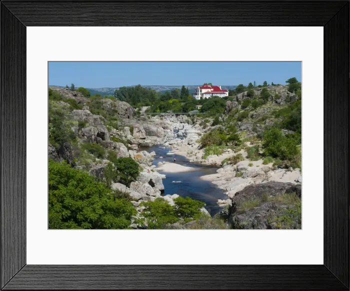 Framed Print : Cragged little creek in Mina Clavero, Argentina, South America Framed Print : Cragged little creek in Mina Clavero, Argentina, South America