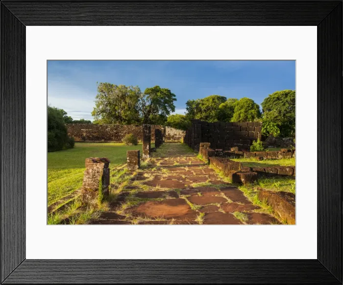 Framed Print : The Mission of San Ignacio Mini, UNESCO World Heritage Site, Argentina, South America Framed Print : The Mission of San Ignacio Mini, UNESCO World Heritage Site, Argentina, South America