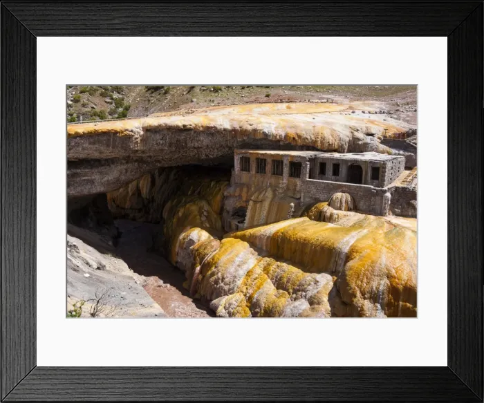 Framed Print : The Inca Bridge near Mendoza, Argentina, South America Framed Print : The Inca Bridge near Mendoza, Argentina, South America