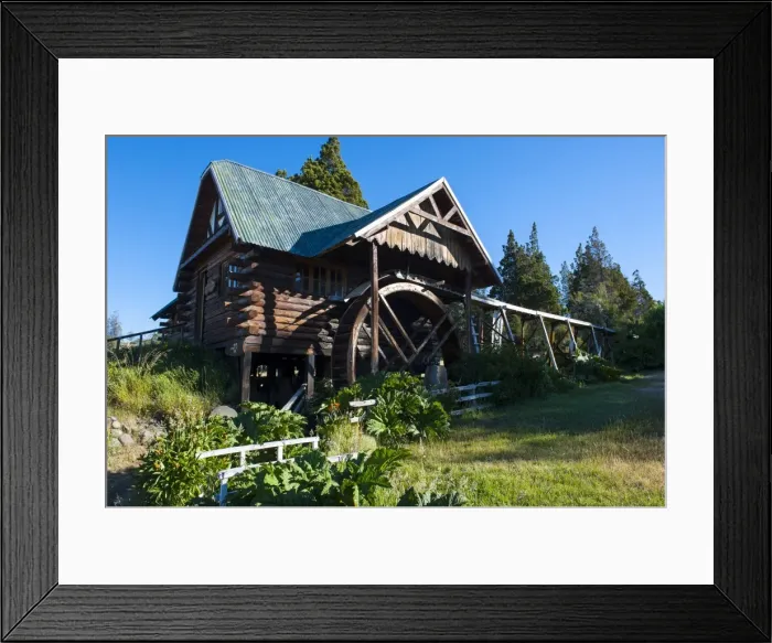 Framed Print : Old mill El Viejo Molino, Chubut, Patagonia, Argentina, South America