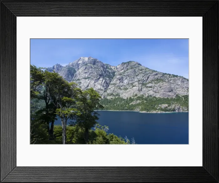 Framed Print : Nahuel Huapi lake near Bariloche, Argentina, South America Framed Print : Nahuel Huapi lake near Bariloche, Argentina, South America
