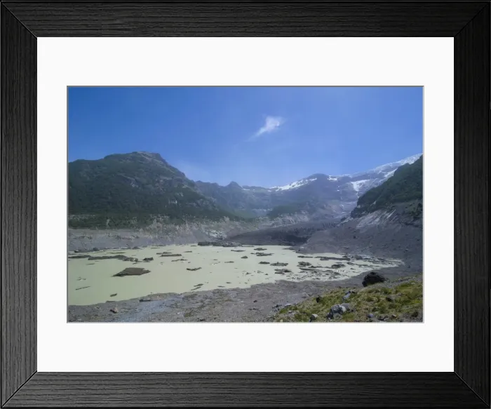 Framed Print : Black ice in the Nahuel Huapi National Park, Argentina, South America Framed Print : Black ice in the Nahuel Huapi National Park, Argentina, South America