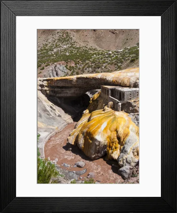 Framed Print : The Inca Bridge near Mendoza, Argentina, South America Framed Print : The Inca Bridge near Mendoza, Argentina, South America
