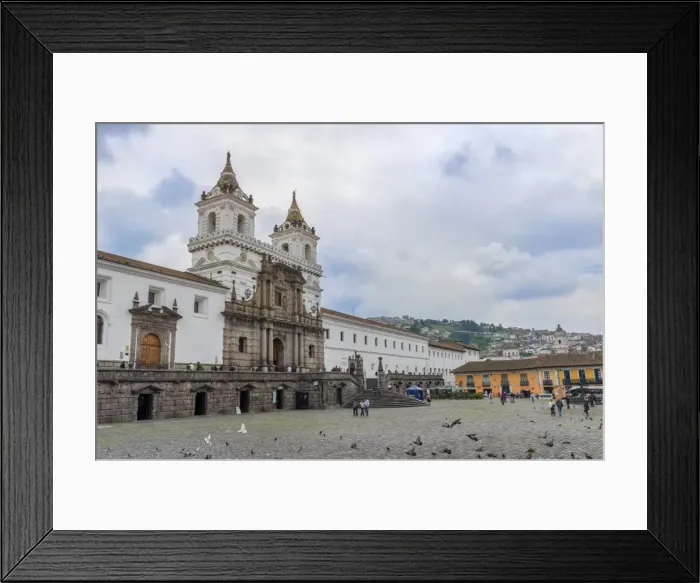 Framed Print : San Francisco Church and Convent, Quito, UNESCO World Heritage Site, Pichincha Province, Ecuador, South America Framed Print : San Francisco Church and Convent, Quito, UNESCO World Heritage Site, Pichincha Province, Ecuador, South America