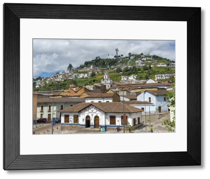 Framed Print : Virgin Mary de Quito Statue, El Panecillo hill, Quito, Pichincha Province, Ecuador, South America Framed Print : Virgin Mary de Quito Statue, El Panecillo hill, Quito, Pichincha Province, Ecuador, South America