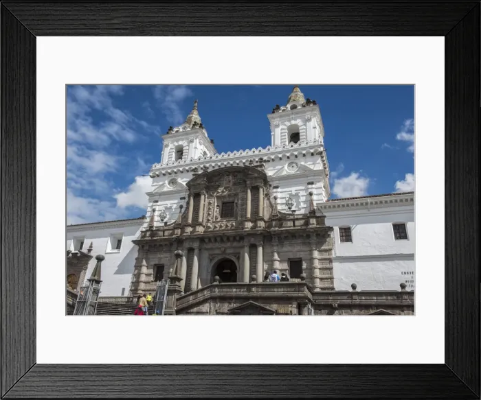 Framed Print : San Francisco Church and Convent, Quito, UNESCO World Heritage Site, Pichincha Province, Ecuador, South America Framed Print : San Francisco Church and Convent, Quito, UNESCO World Heritage Site, Pichincha Province, Ecuador, South America