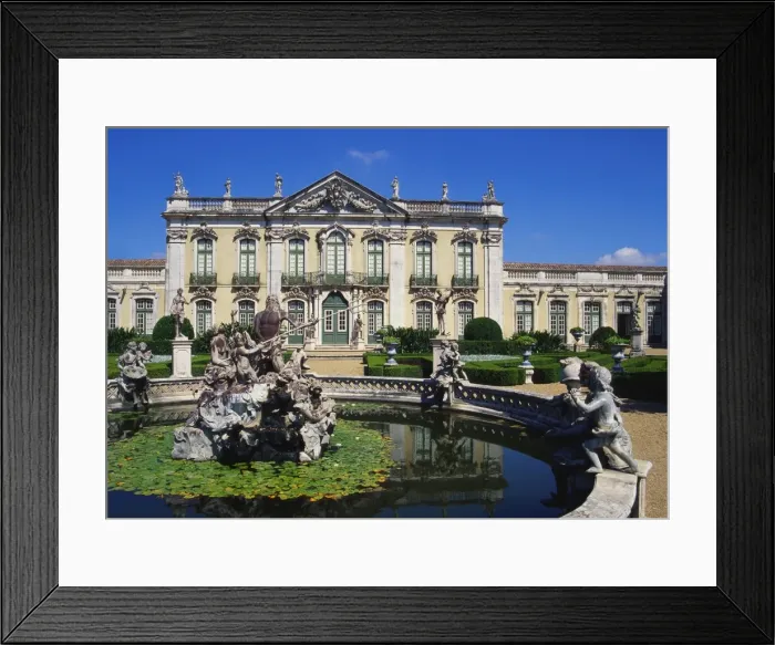 Framed Print : Queluz Palace, Sintra, Portugal Framed Print : Queluz Palace, Sintra, Portugal