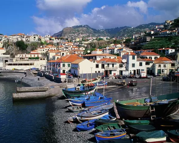 Camara de Lobos Harbour, Madeira, Portugal