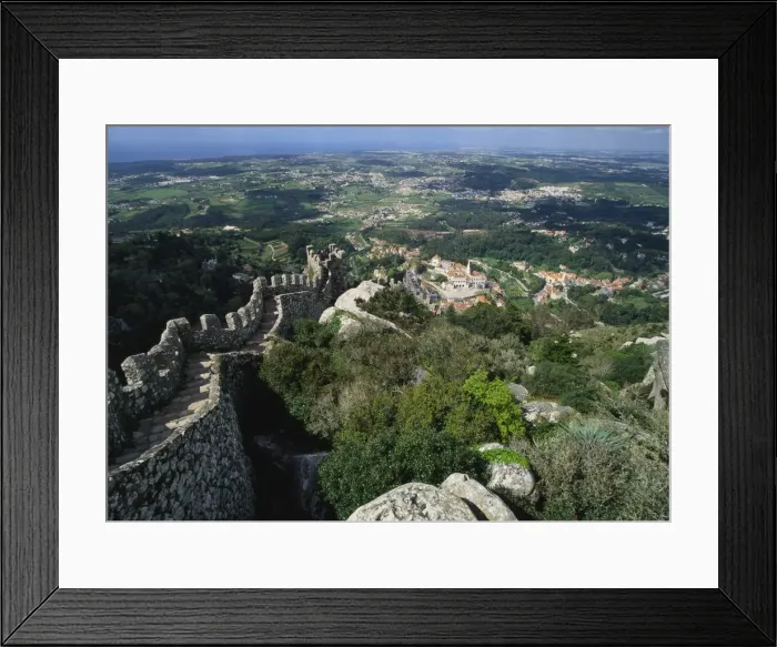 Framed Print : Ruins of Castelo dos Mouros, Sintra, Portugal
