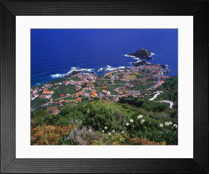 Framed Print : Porto Moniz, Madeira, Portugal Framed Print : Porto Moniz, Madeira, Portugal