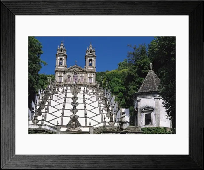 Framed Print : Santuario Do Bom Jesus Do Monte, Braga, Portugal Framed Print : Santuario Do Bom Jesus Do Monte, Braga, Portugal