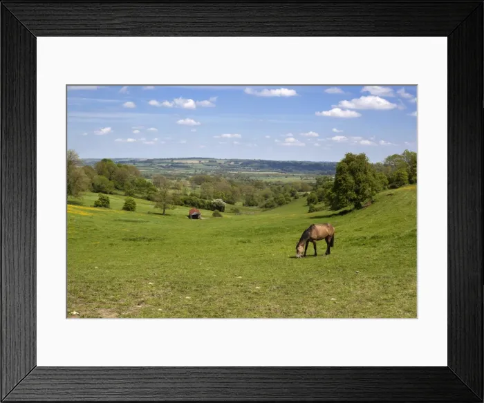 Framed Print : Cotswold landscape, Stow-on-the-Wold, Gloucestershire, England, United Kingdom, Europe Framed Print : Cotswold landscape, Stow-on-the-Wold, Gloucestershire, England, United Kingdom, Europe