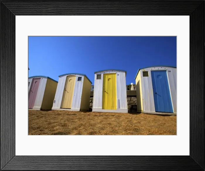 Framed Print : Beach huts, Ventnor Beach, Isle of Wight, England, United Kingdom, Europe Framed Print : Beach huts, Ventnor Beach, Isle of Wight, England, United Kingdom, Europe