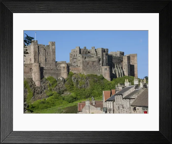 Framed Print : Bamburgh Castle, Bamburgh, Northumberland, England, United Kingdom, Europe Framed Print : Bamburgh Castle, Bamburgh, Northumberland, England, United Kingdom, Europe