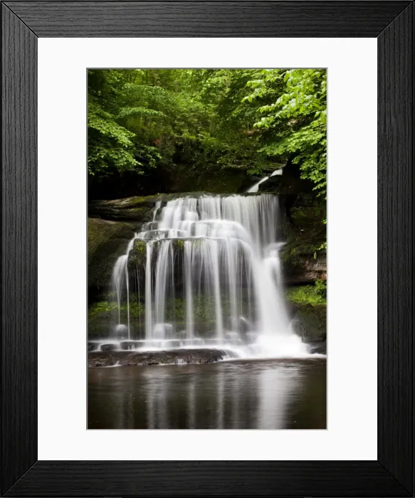 Framed Print : West Burton Waterfall in summer, Wensleydale, Yorkshire Dales, Yorkshire, England, United Kingdom, Europe Framed Print : West Burton Waterfall in summer, Wensleydale, Yorkshire Dales, Yorkshire, England, United Kingdom, Europe