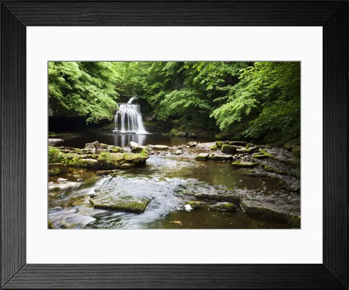 Framed Print : West Burton Waterfall in summer, Wensleydale, Yorkshire Dales, Yorkshire, England, United Kingdom, Europe Framed Print : West Burton Waterfall in summer, Wensleydale, Yorkshire Dales, Yorkshire, England, United Kingdom, Europe