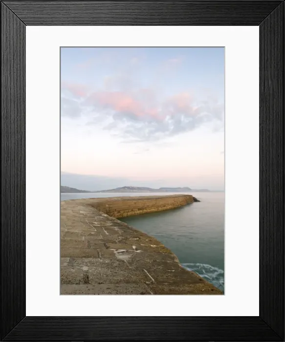 Framed Print : The Cobb at sunset, Lyme Regis, Dorset, England, United Kingdom, Europe Framed Print : The Cobb at sunset, Lyme Regis, Dorset, England, United Kingdom, Europe