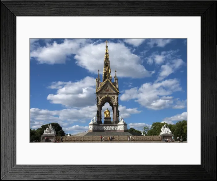 Framed Print : The Albert Memorial, Kensington Gardens, Hyde Park, London, England, United Kingdom, Europe Framed Print : The Albert Memorial, Kensington Gardens, Hyde Park, London, England, United Kingdom, Europe