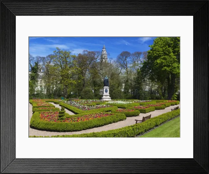 Framed Print : Statue of John 3rd Marquess of Bute Formal Garden, Cardiff, Wales, United Kingdom, Europe Framed Print : Statue of John 3rd Marquess of Bute Formal Garden, Cardiff, Wales, United Kingdom, Europe