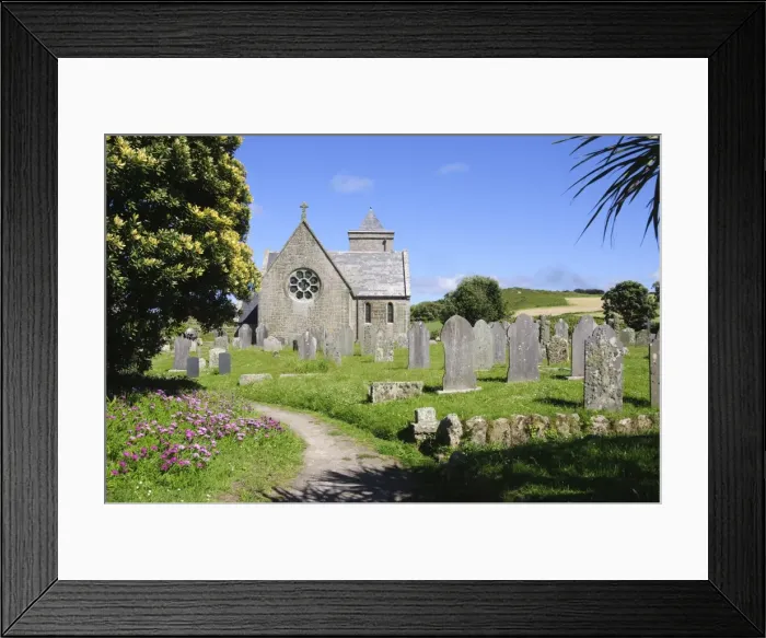Framed Print : Church, Tresco, Isles of Scilly, Cornwall, United Kingdom, Europe Framed Print : Church, Tresco, Isles of Scilly, Cornwall, United Kingdom, Europe