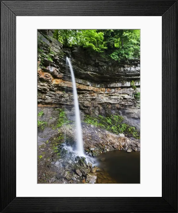 Framed Print : Hardraw Force in Wensleydale, Yorkshire Dales National Park, Yorkshire, England, United Kingdom, Europe Framed Print : Hardraw Force in Wensleydale, Yorkshire Dales National Park, Yorkshire, England, United Kingdom, Europe