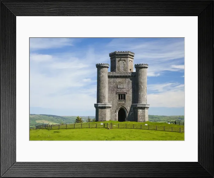 Framed Print : Paxtons Tower, Llanarthne, Carmarthenshire, Wales, United Kingdom, Europe Framed Print : Paxtons Tower, Llanarthne, Carmarthenshire, Wales, United Kingdom, Europe