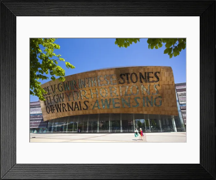 Framed Print : Millennium Centre, Cardiff Bay, Wales, United Kingdom, Europe Framed Print : Millennium Centre, Cardiff Bay, Wales, United Kingdom, Europe