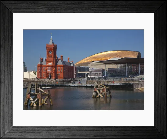 Framed Print : Cardiff Bay, Wales, United Kingdom, Europe Framed Print : Cardiff Bay, Wales, United Kingdom, Europe