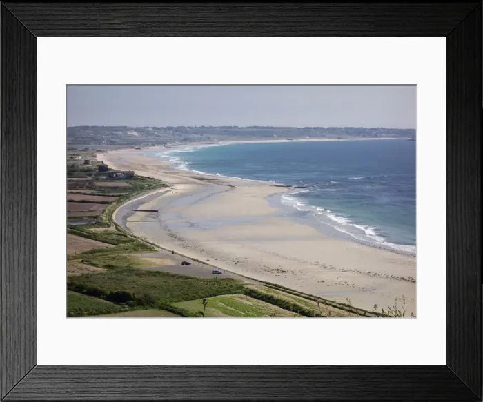Framed Print : Beaches on St. Ouens Bay, Jersey, Channel Islands, United Kingdom, Europe Framed Print : Beaches on St. Ouens Bay, Jersey, Channel Islands, United Kingdom, Europe