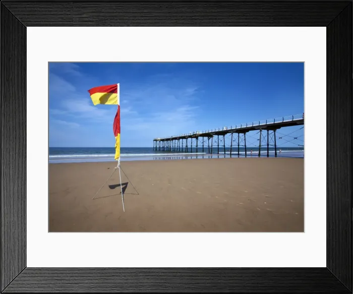 Framed Print : Safe Bathing flag on the beach at Saltburn by the Sea, Redcar and Cleveland, North Yorkshire, Yorkshire, England, United Kingdom, Europe Framed Print : Safe Bathing flag on the beach at Saltburn by the Sea, Redcar and Cleveland, North Yorkshire, Yorkshire, England, United Kingdom, Europe